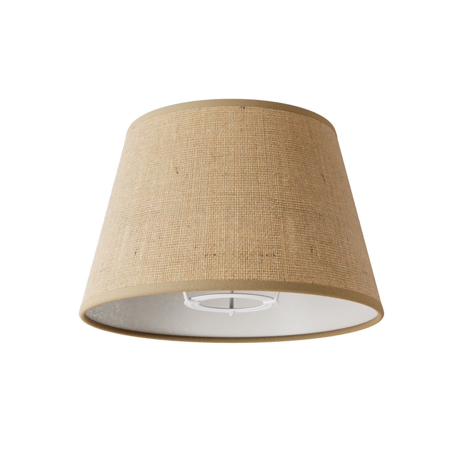 Impero Lampshade with E27 fitting for table lamp Natural Jute