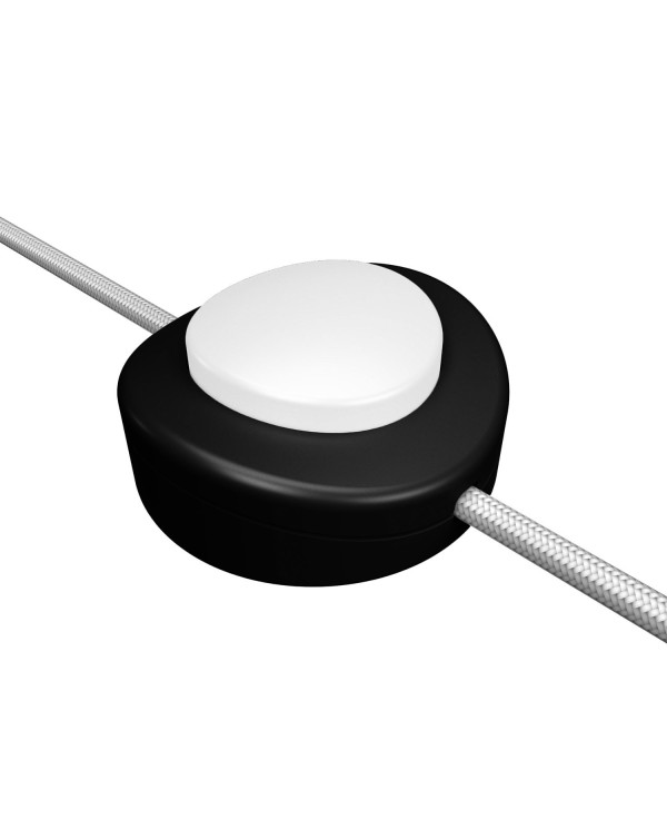Inline single-pole foot switch Creative Switch black