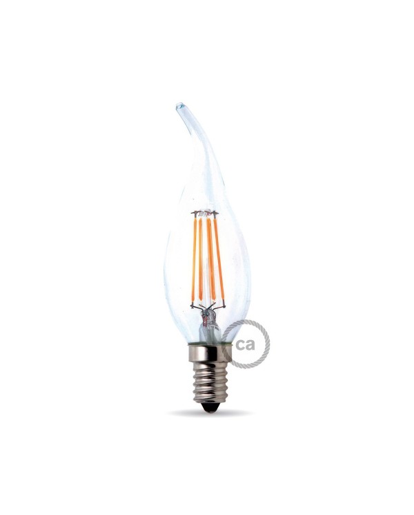 LED Light Bulb Gust of Wind 4.5W 470Lm E14 Clear 2700K