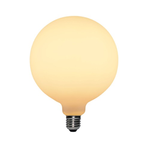 LED Porcelain Light Bulb G155 6W 580Lm E27 2700K Dimmable