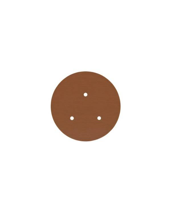 Round Rose-One 3-hole and 4 side holes ceiling rose, 200 mm