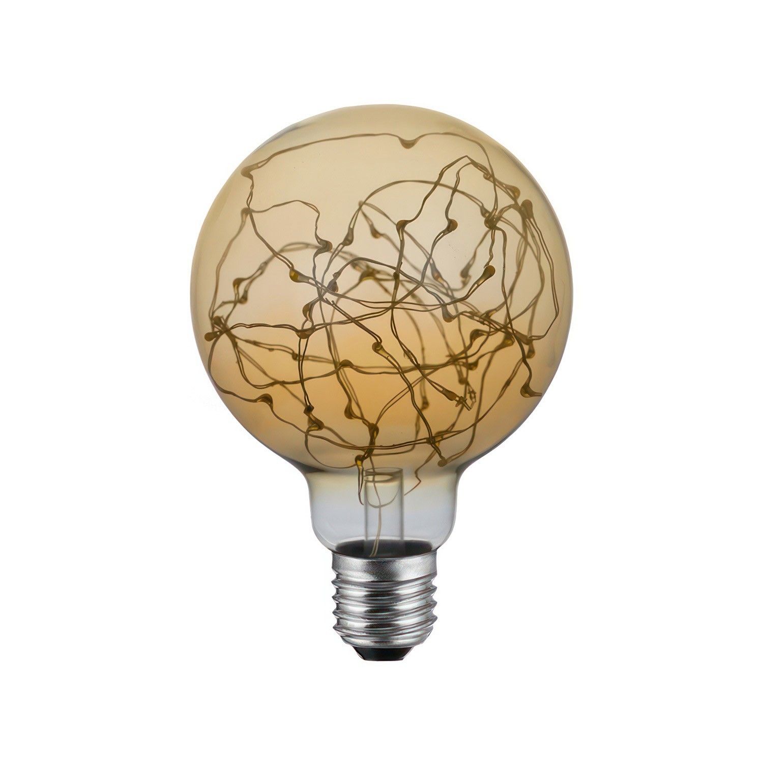 Lâmpada LED Globe G95 - A thousand Lights Gold 2W E27 2000K