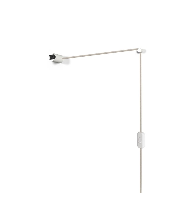 Spostaluce esse14 lamp with S14d fitting and two-pin plug
