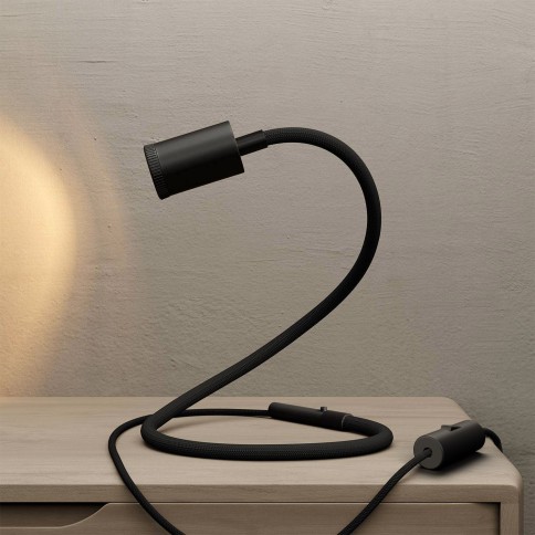 GU1d-one flexible lamp without base with mini LED spotlight