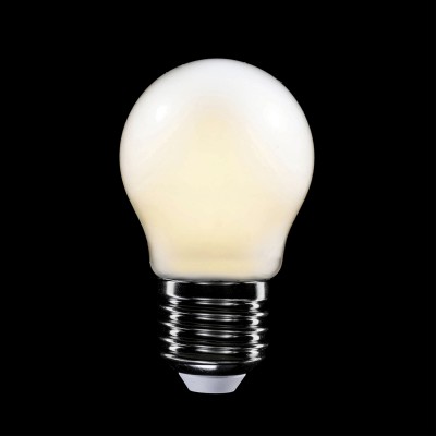 LED Milky Mini Globe Light Bulb G45 4W 470Lm E27 2700K - M01