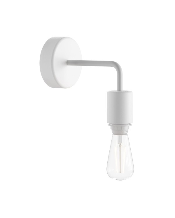 Fermaluce EIVA ELEGANT for lampshade with L-shaped extension, ceiling rose and lamp holder IP65 waterproof