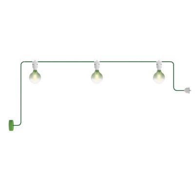 EIVA outdoor string light IP65 with 3 lights and rose