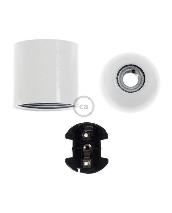 Smooth Sided Bakelite Phenolic light bulb socket - E26