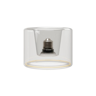 LED Golden Light Bulb Carbon Line Curved Spiral Filament Drop A60 4W 250Lm E27 1800K Dimmable - C03