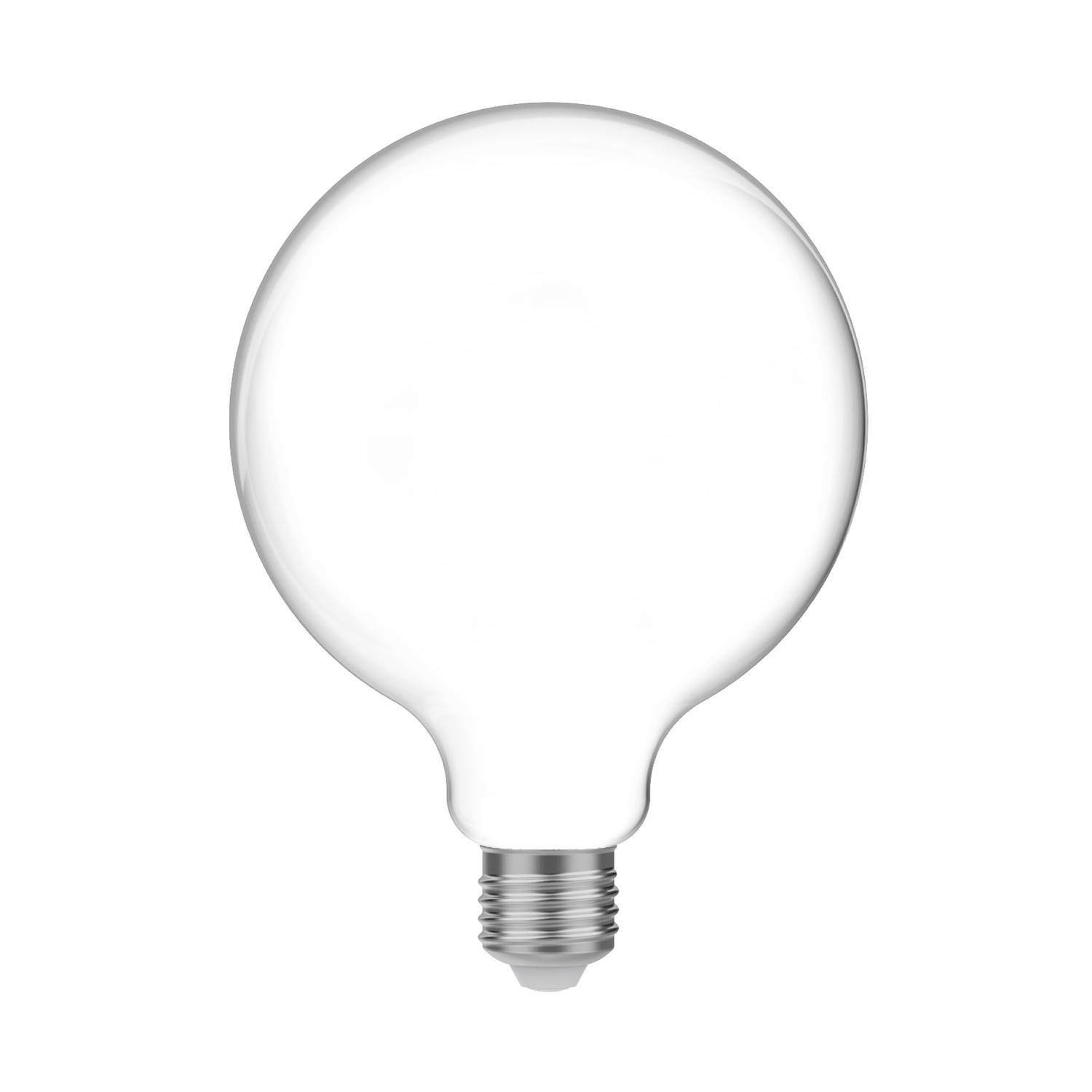 Lâmpada LED Globo Branco Leitoso G125 4W 470Lm E27 2700K - M05