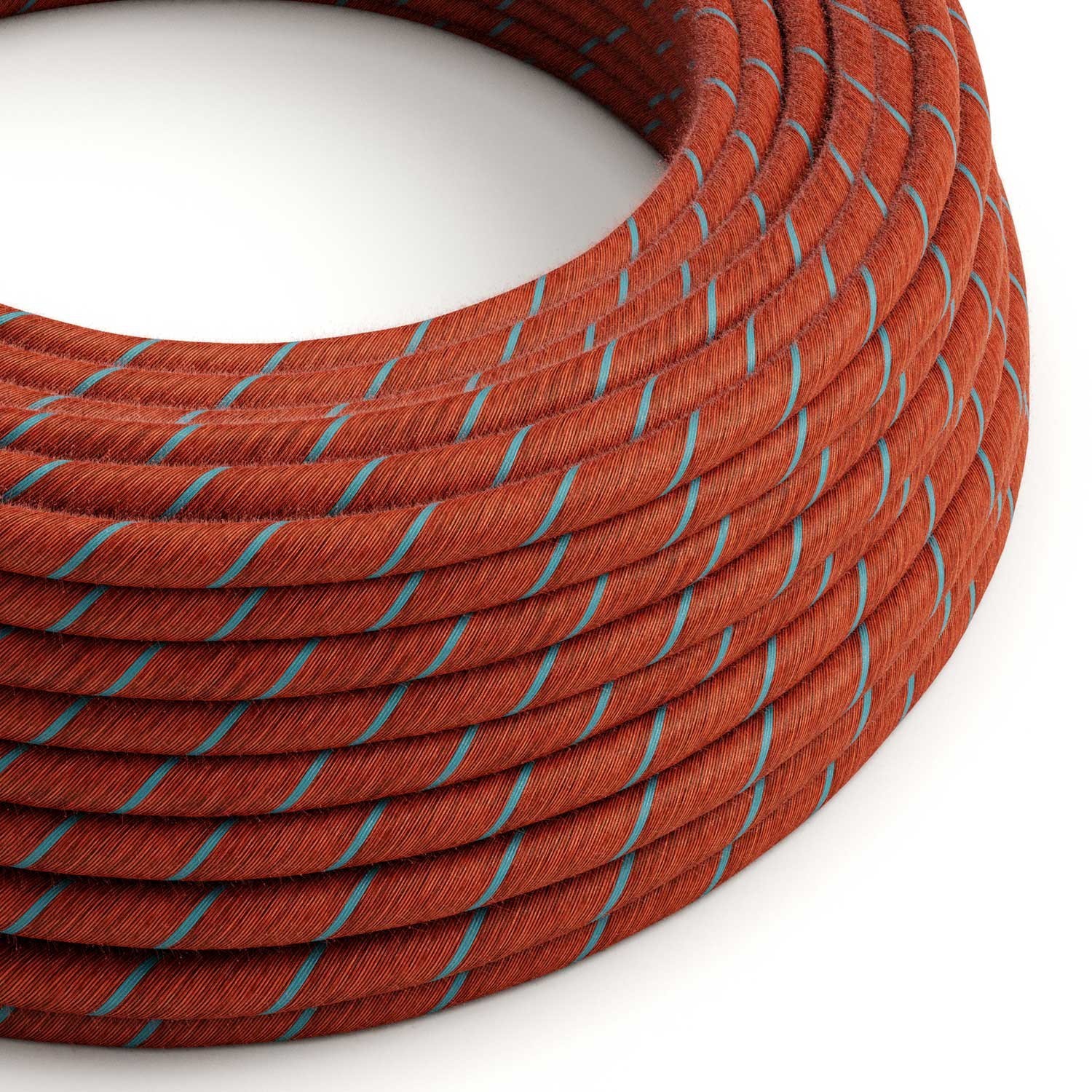 Round fabric cable 3x0,75 10 cm - ERC36