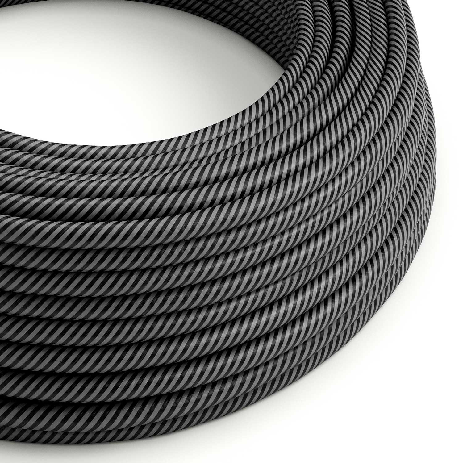 Round fabric cable 3x0,75 10 cm - ERM38