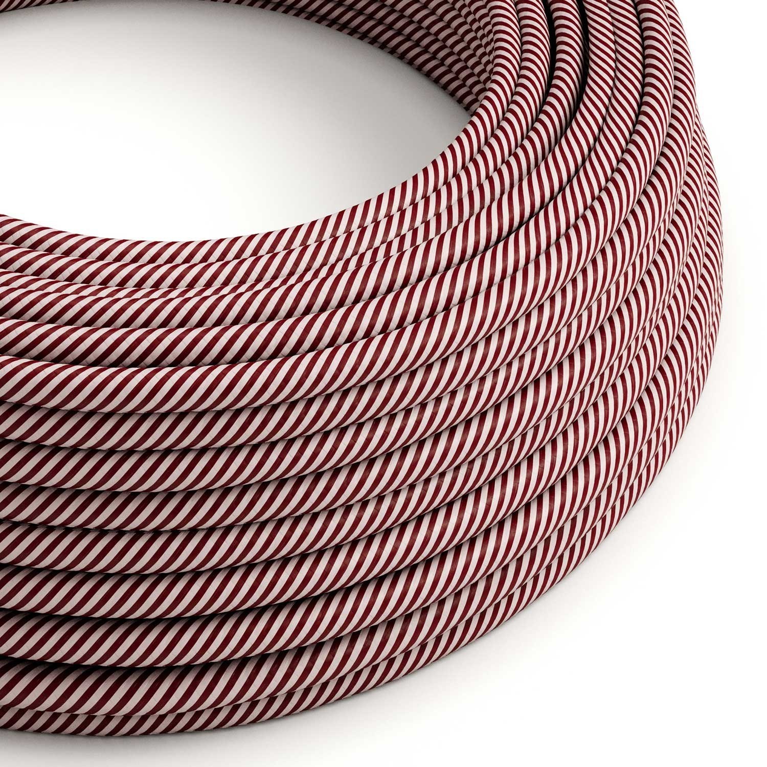 Round fabric cable 3x0,75 10 cm - ERM47