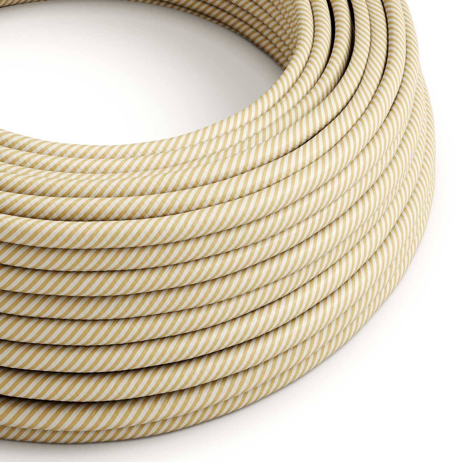 Round fabric cable 3x0,75 10 cm - ERM53