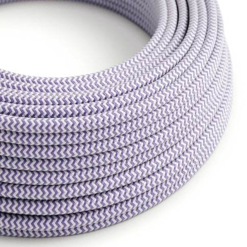 Round fabric cable 3x0,75 10 cm - RZ07