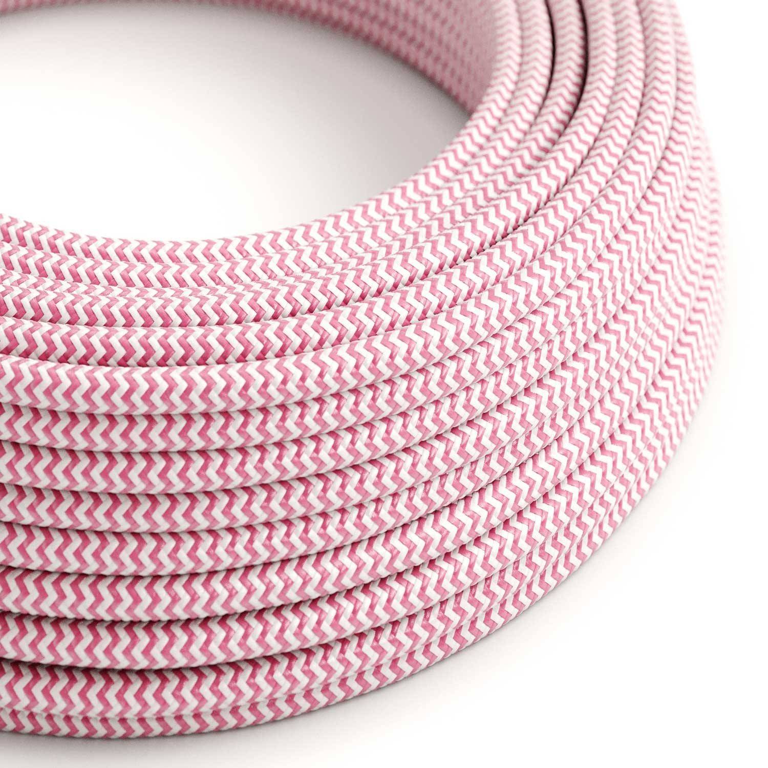 Round fabric cable 3x0,75 10 cm - RZ08