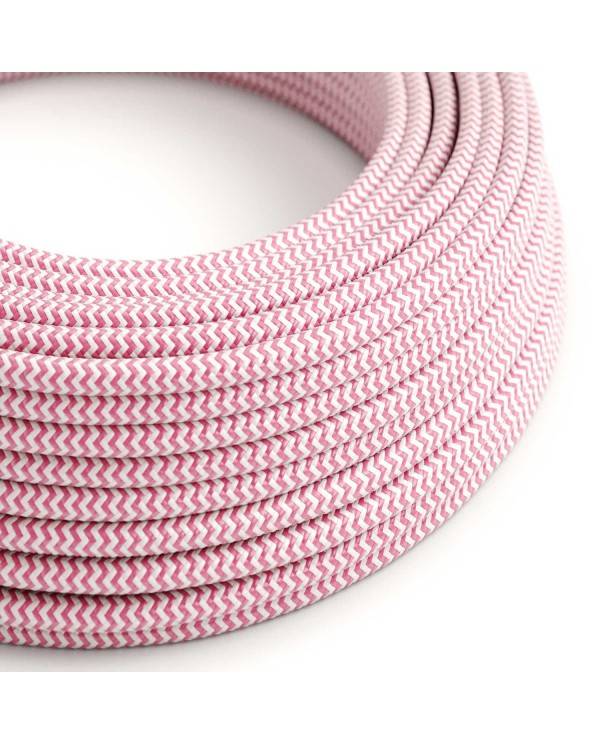 Round fabric cable 3x0,75 10 cm - RZ08