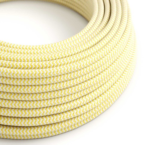 Round fabric cable 3x0,75 10 cm - RZ10