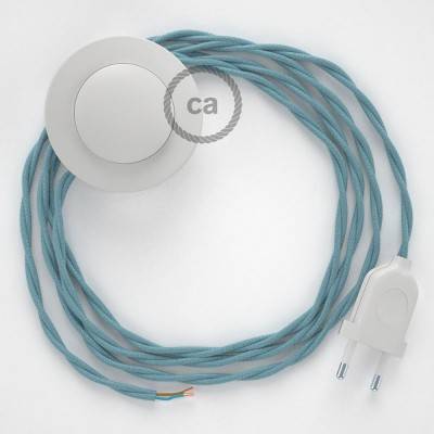 Wiring Pedestal, TC53 Ocean Cotton 3 m. Choose the colour of the switch and plug.