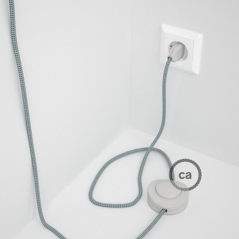 Wiring Pedestal, RT14 Stracciatella Rayon 3 m. Choose the colour of the switch and plug.