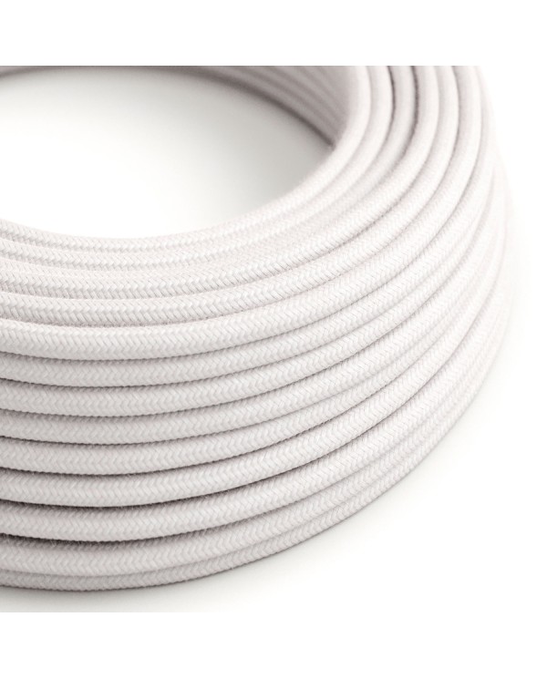 Cotton Pale Pink Textile Cable - The Original Creative-Cables - RC16 round 2x0.75mm / 3x0.75mm