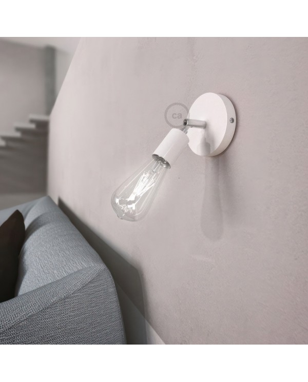 Fermaluce Metal 90°, the adjustable wall flush light