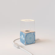 Lampada da tavolo Cubetto "Futur" con lampadina Ghost - Futur Festival