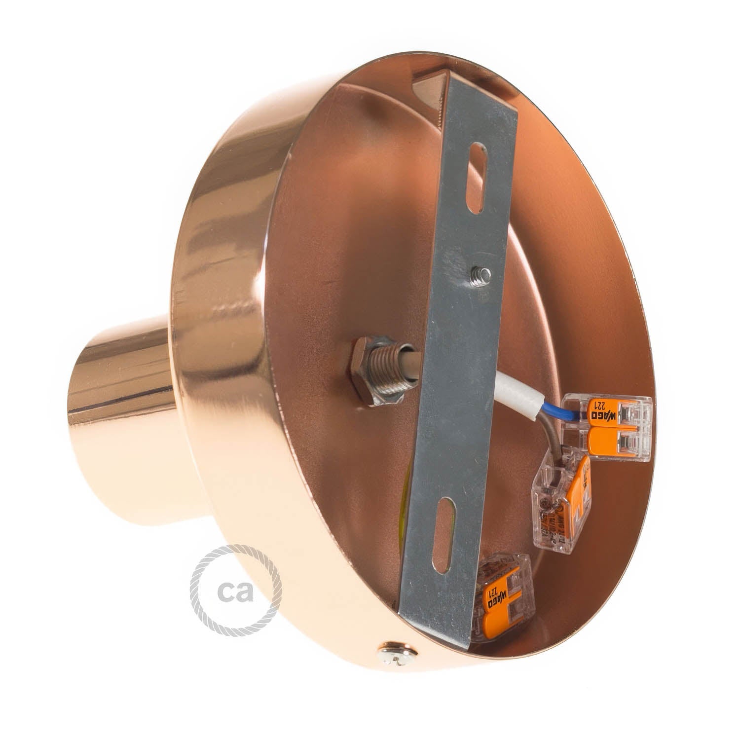 Fermaluce Metal,wall or ceiling flush light - Copper