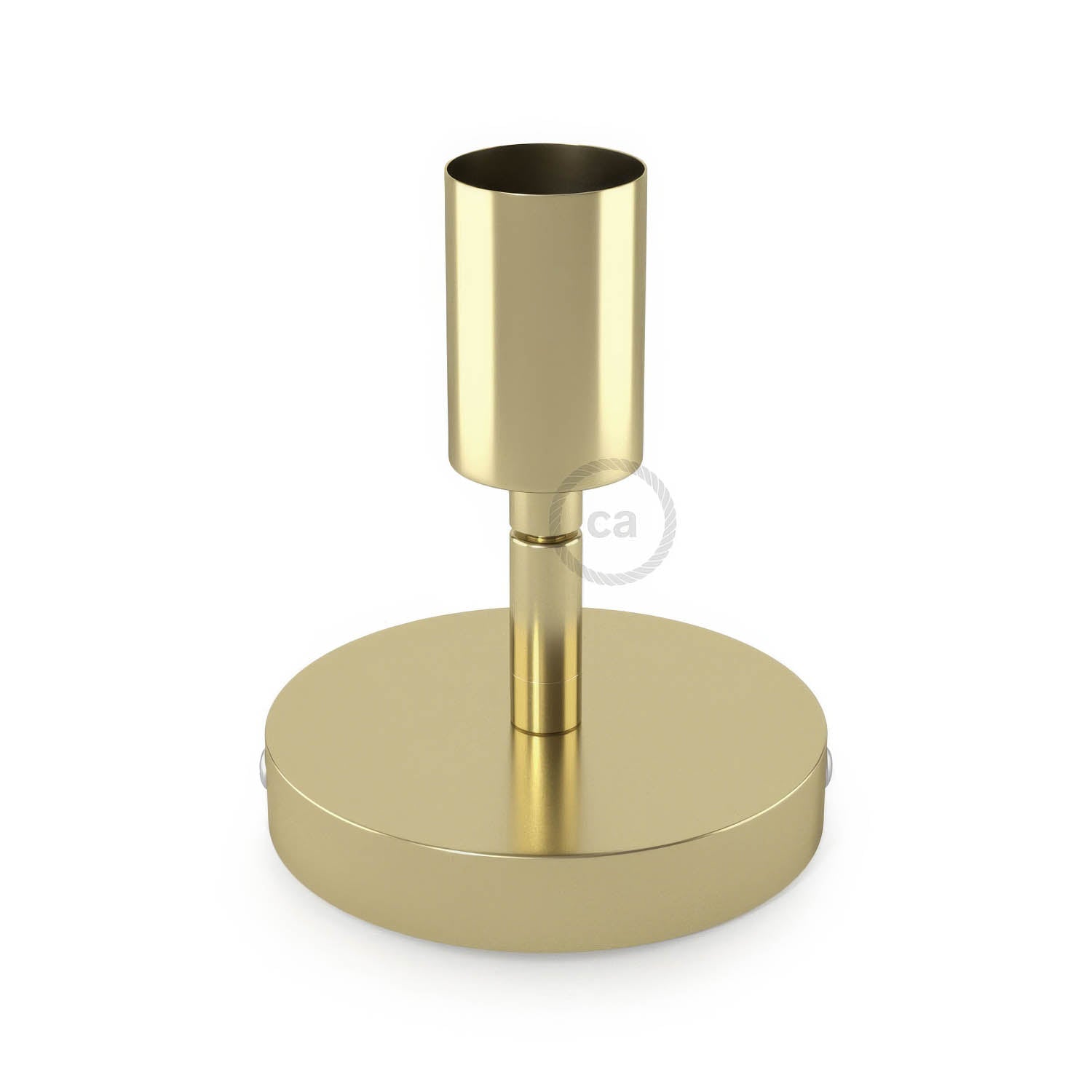 Fermaluce Metal 90°, the adjustable wall flush light - Brass