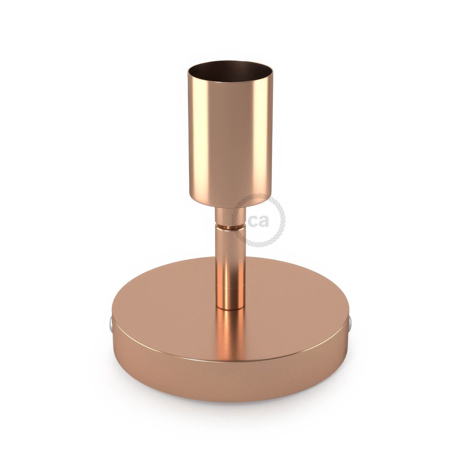 Fermaluce Metal 90°, the adjustable wall flush light - Copper