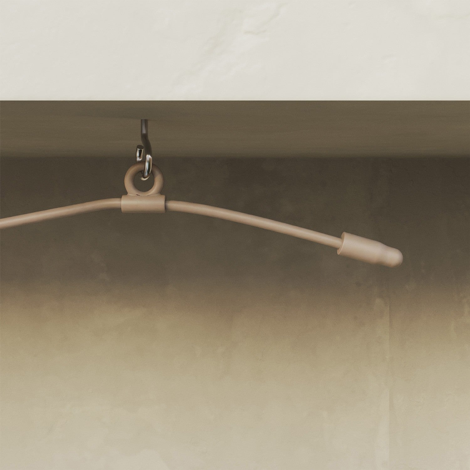 Catena luminosa 3 punti luce da esterno IP67 Desert Brown con spina UK - Marina3