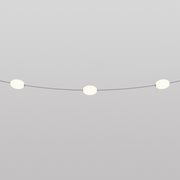 Catena luminosa 3 punti luce da esterno IP67 Grigio con spina UK - Marina3