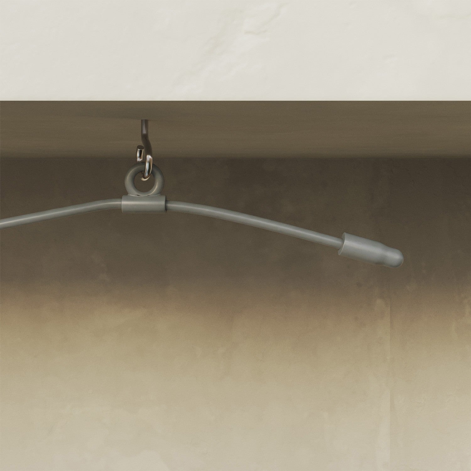 Catena luminosa 3 punti luce da esterno IP67 Grigio con spina UK - Marina3