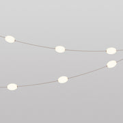 Catena luminosa 6 punti luce da esterno IP67 Desert Brown con spina UK - Marina6