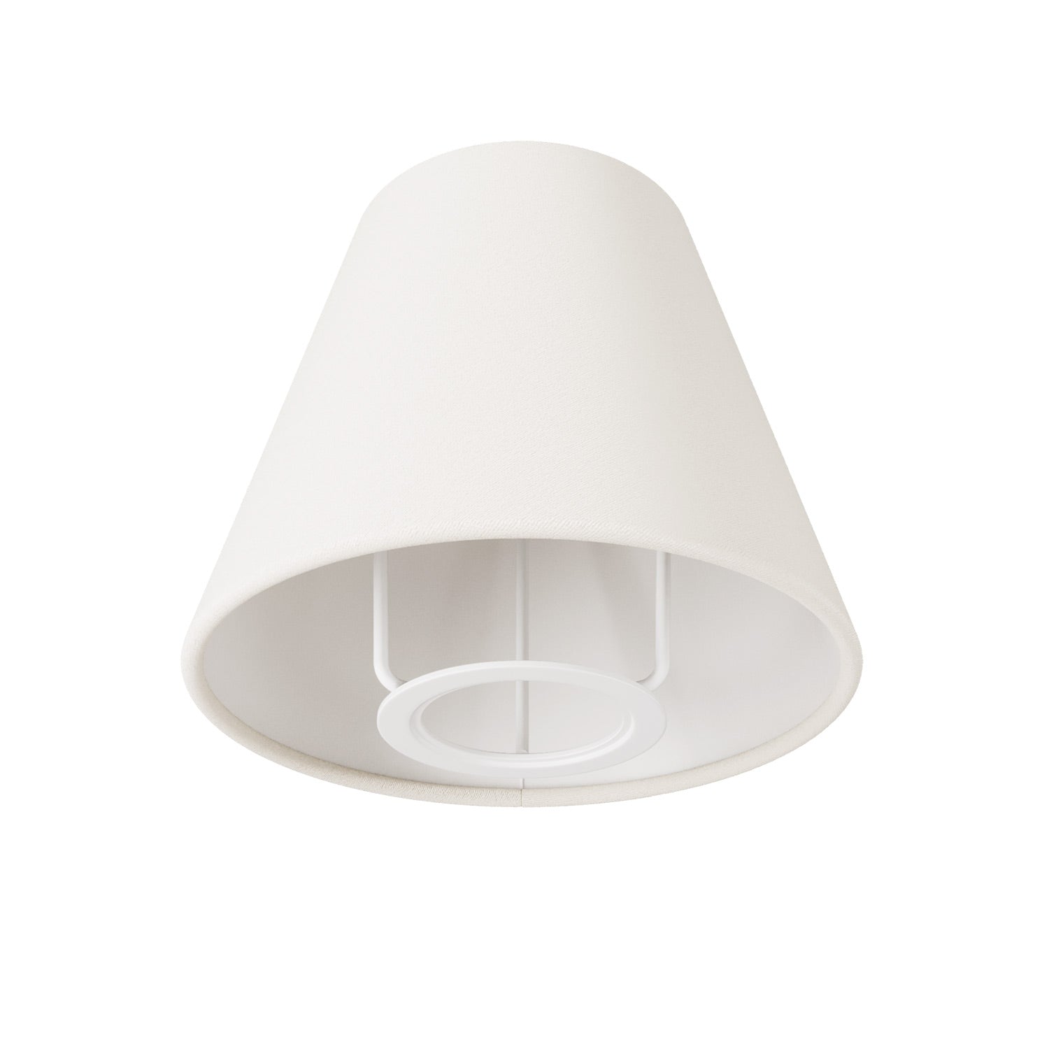 MAG-Y table lamp with canvas shade - Matt white