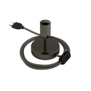 Alzaluce - Lampada da tavolo in metallo - Nero perla 5 cm