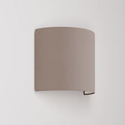 Applique Ventola con paralume in tessuto - Made in Italy - Arenal Cenere