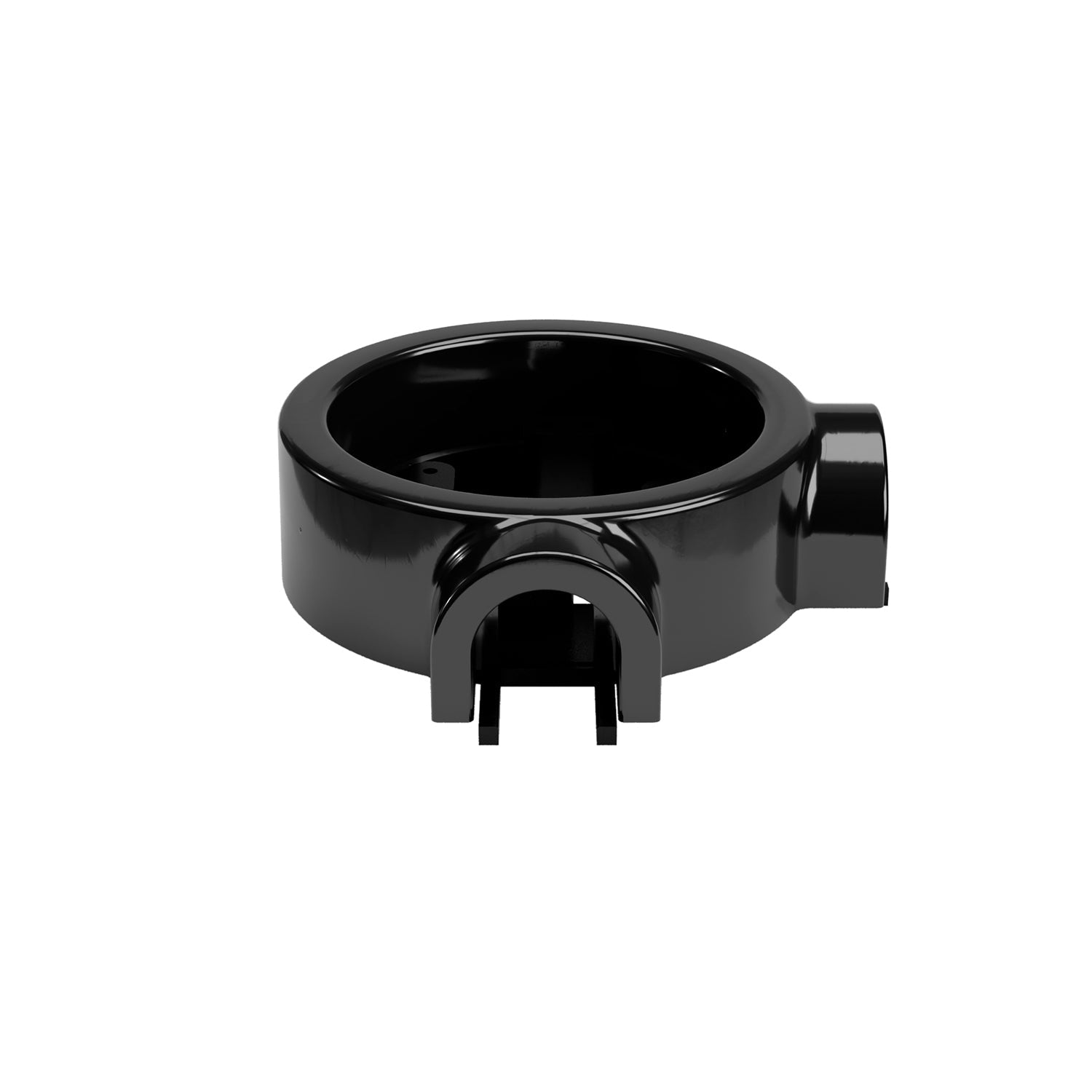 Base in porcellana nera per presa elettrica e interruttore/deviatore compatibile con Creative-Tubes - da 1 a 4 uscite 2