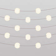 Catena luminosa 12 punti luce da esterno IP67 Desert Brown con spina UK - Marina12 Cherry