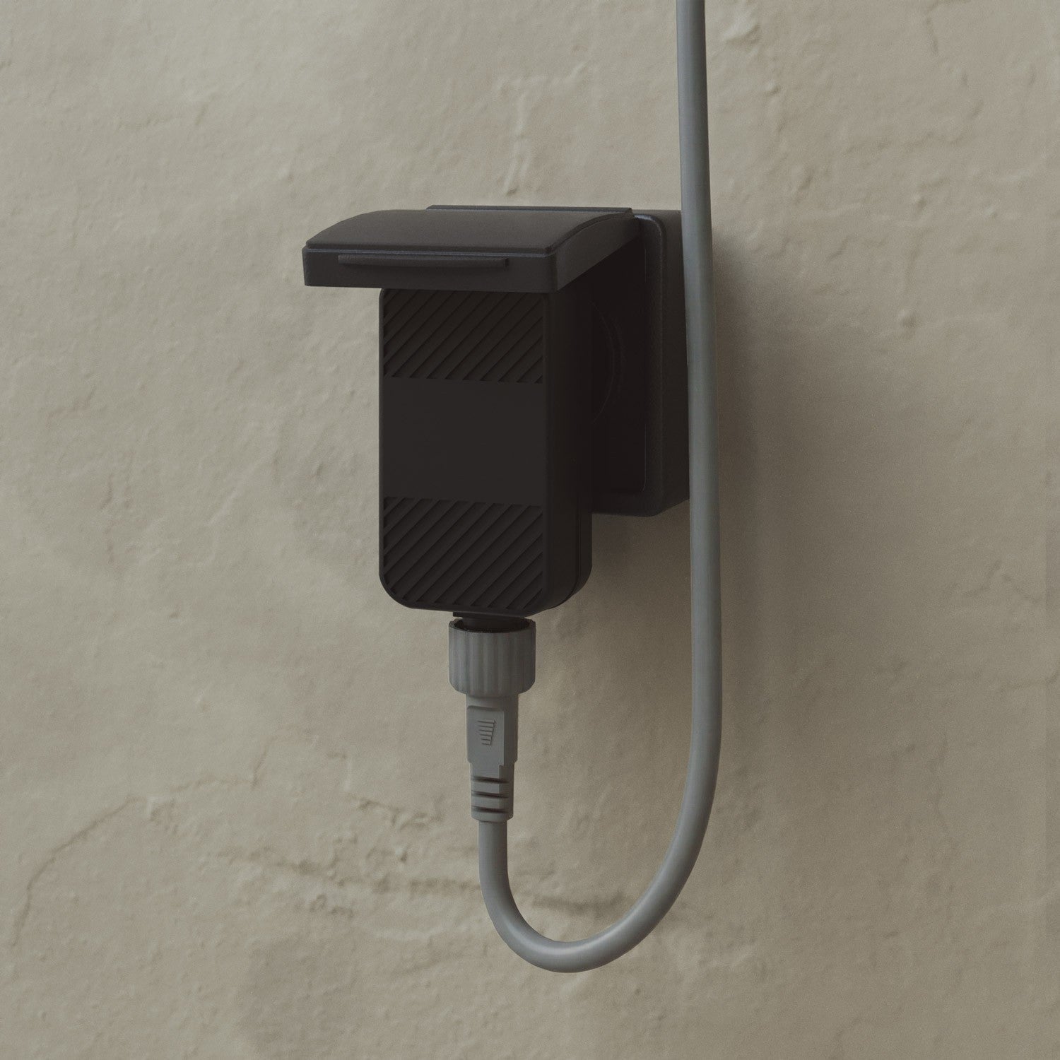 Catena luminosa 12 punti luce da esterno IP67 Grigio con spina UK - Marina12 Cherry