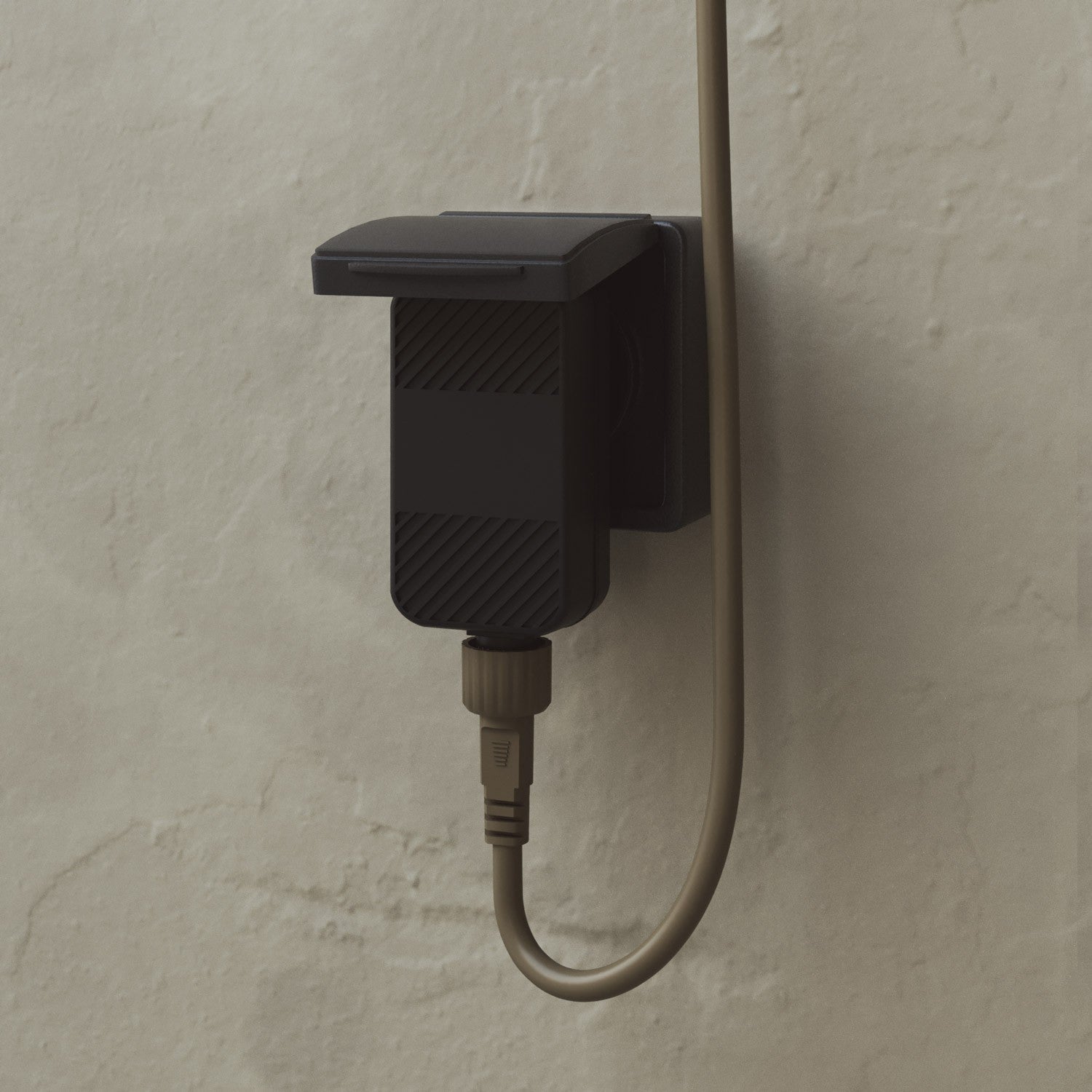 Catena luminosa 12 punti luce da esterno IP67 Verde Oliva con spina UK - Marina12 Cherry