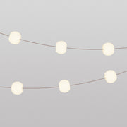 Catena luminosa 6 punti luce da esterno IP67 Desert Brown con spina UK - Marina6 Cherry 70 cm