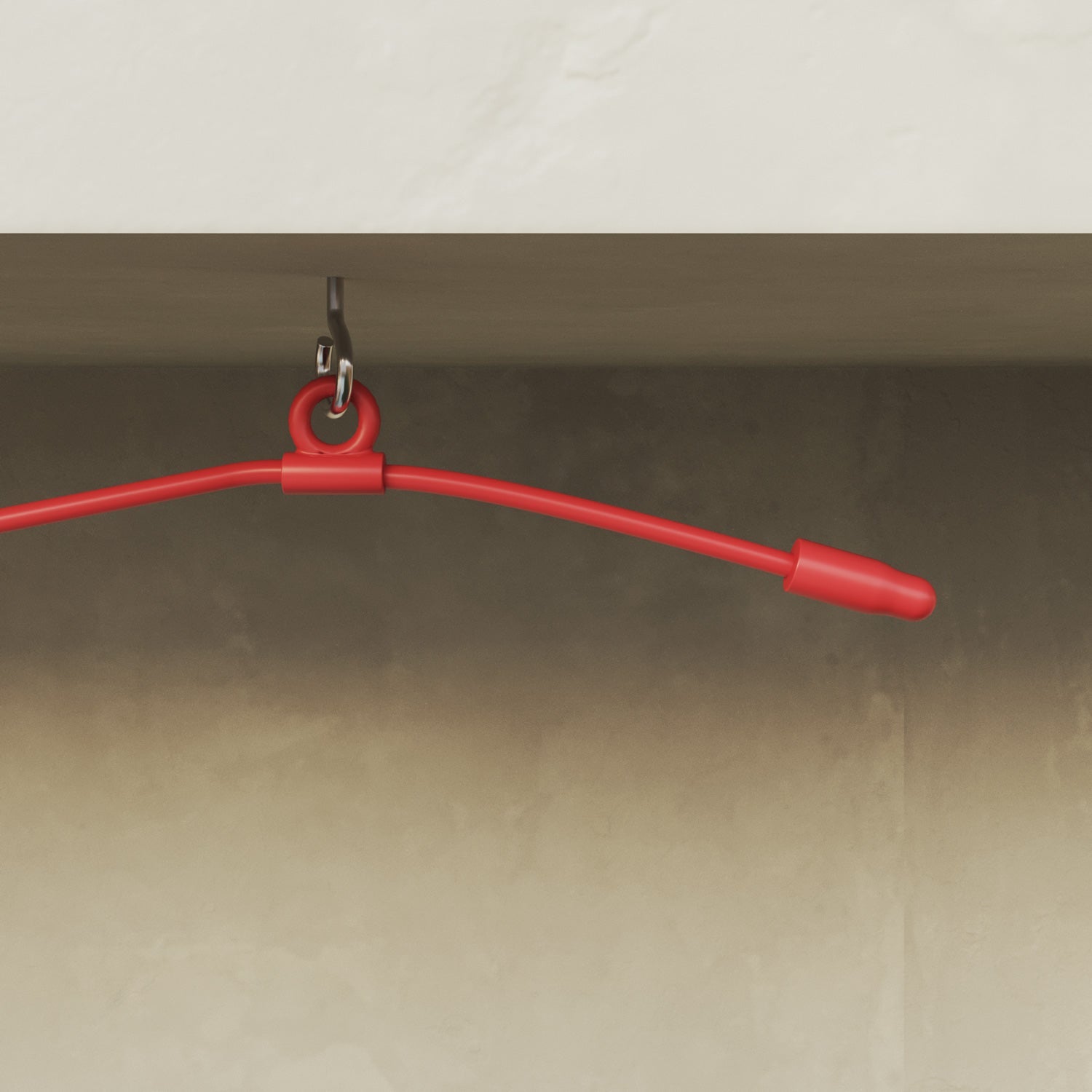 Catena luminosa 6 punti luce da esterno IP67 Rosso stella marina - Marina6