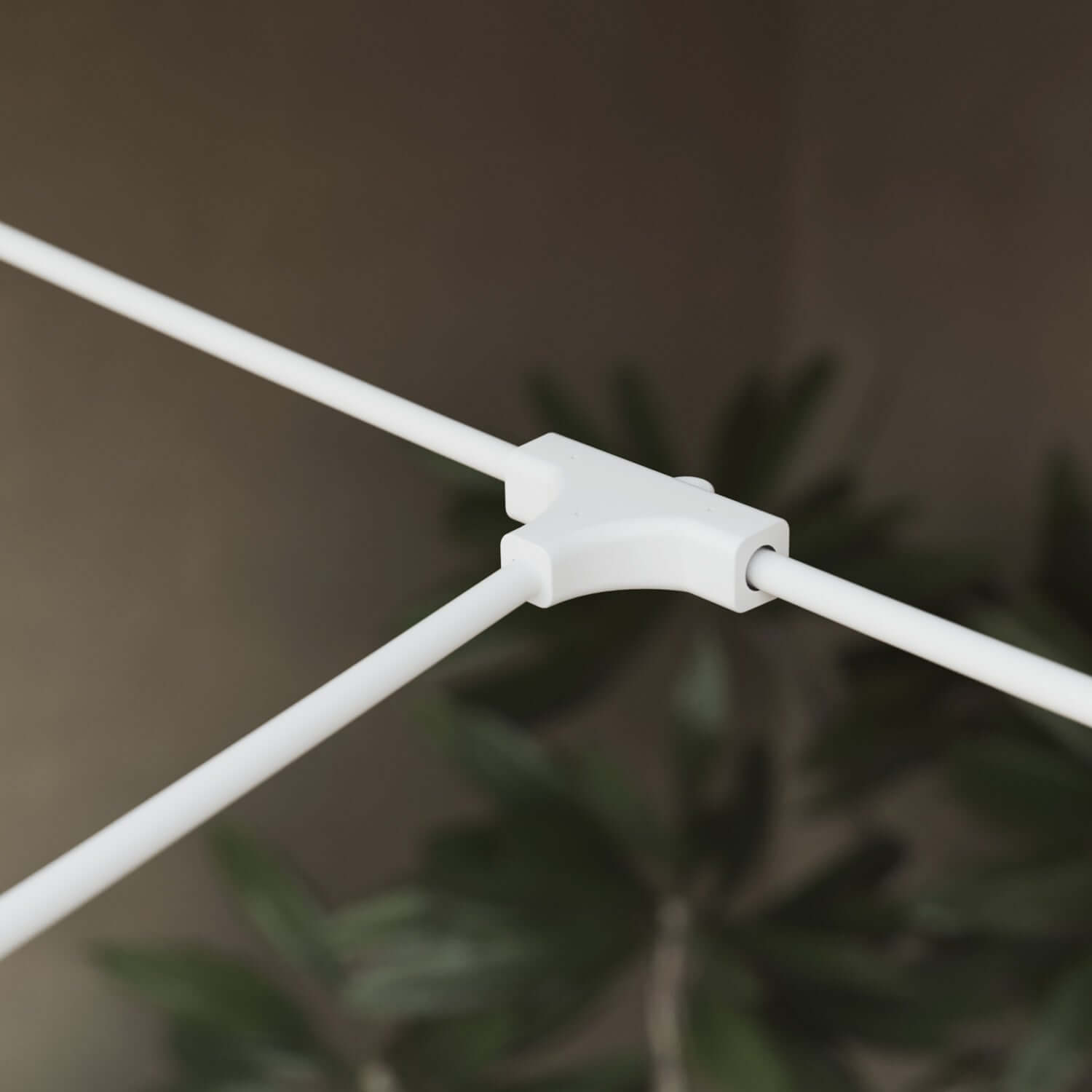 Catena luminosa reticolare 7 punti luce da esterno IP67 Bianco sabbia - Marina GRID