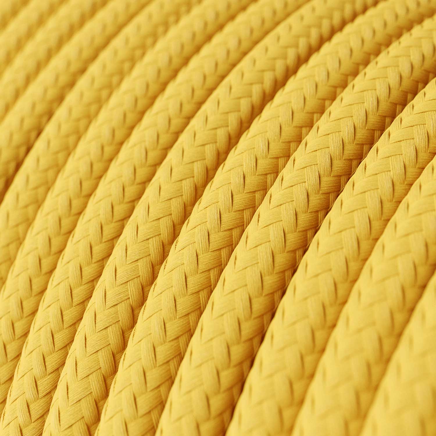 Cloth Covered Wire - Yellow Rayon RM10 - UL Listed
