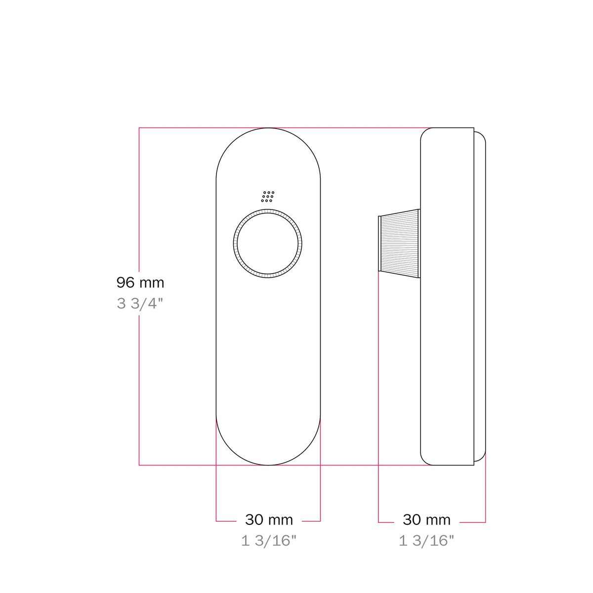 Dimmer universale per lampade da tavolo con pulsante rotativo per lampadine LED e incandescenza - Bianco