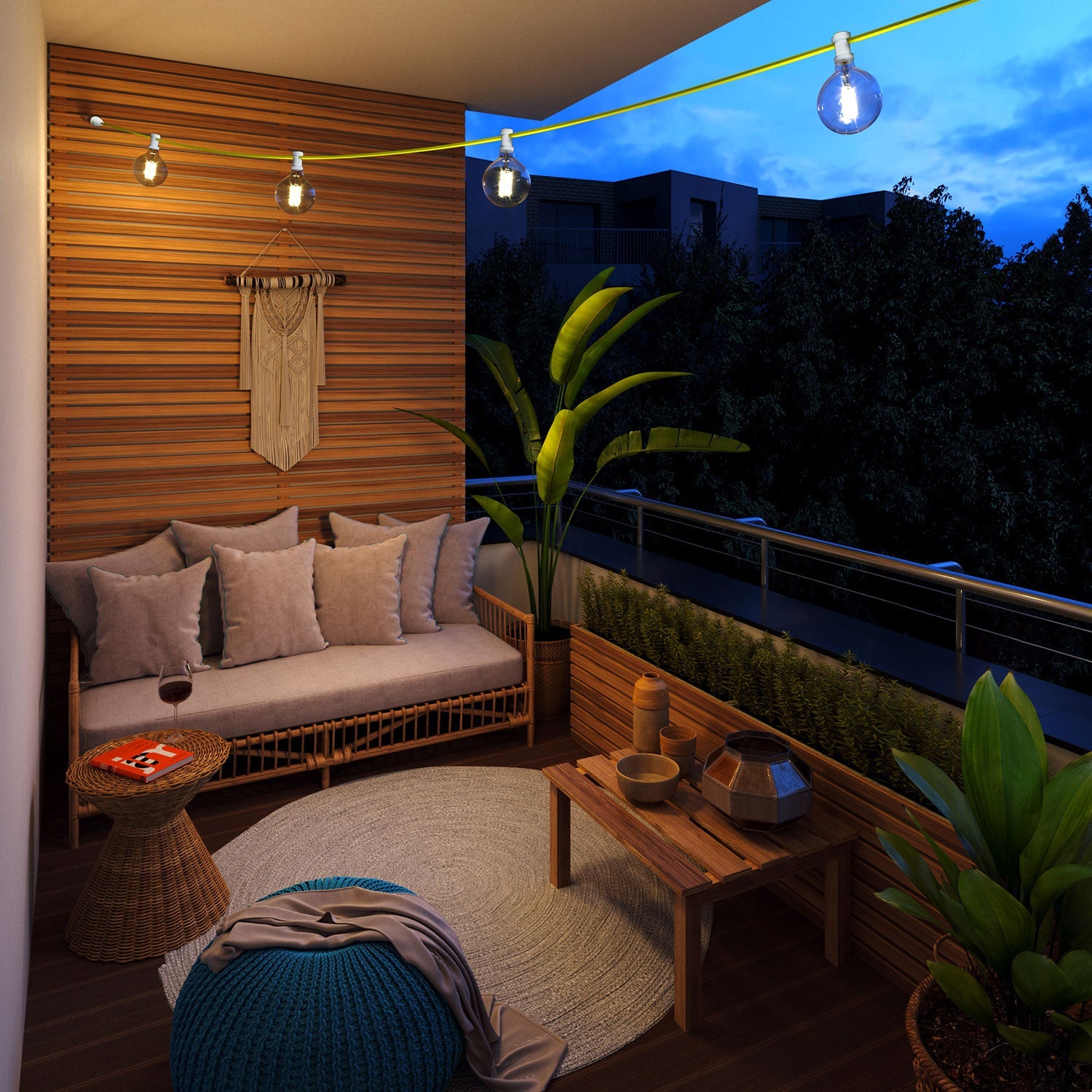 Electric Cable Color Cord for Custom String Lights, covered by Rayon fabric Yellow Fluo - CF10