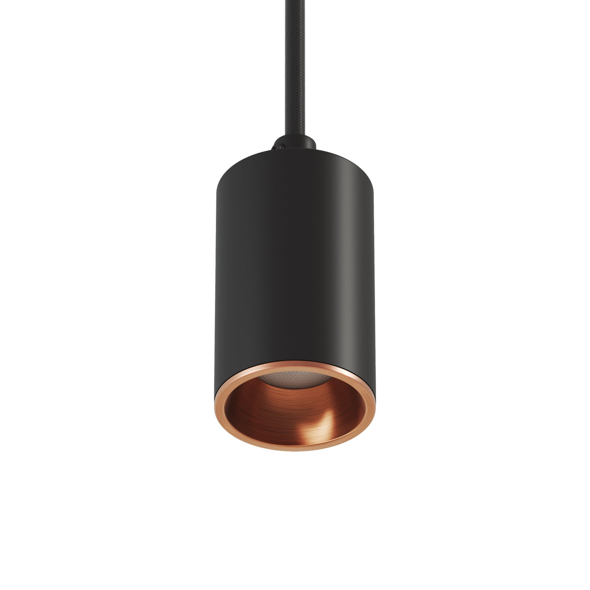 Faretto GU10 Spotlight LED Bispot - Nero / Rame satinato - Creative Cables