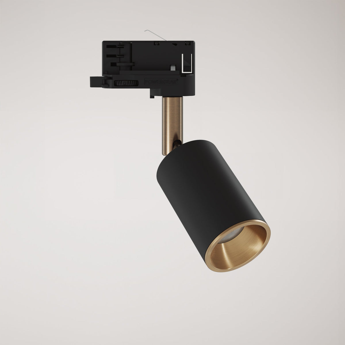 Faretto orientabile Bispot per sistema a binario - Nero / Bronzo satinato Si Powergear
