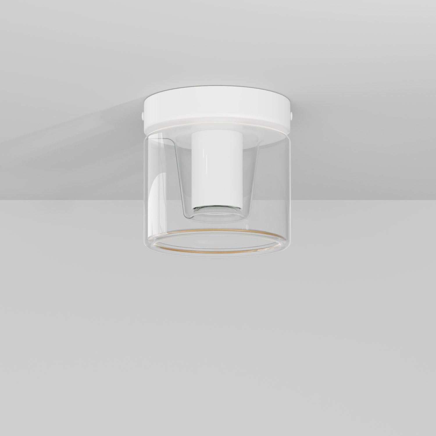 Fermaluce wall lamp Matt white with G03 bulb